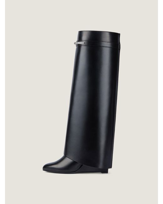 Givenchy Blue Shark Pinch Boots