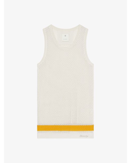 Givenchy Yellow Tank Top for men