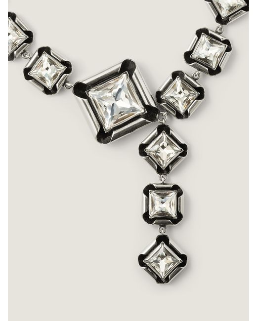 Givenchy Natural Deconstructed Crystals Necklace