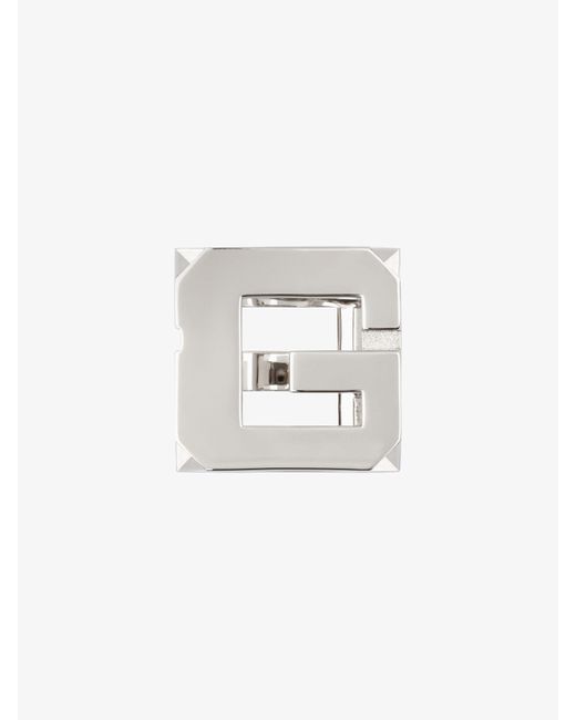 Bague G Cube en métal Givenchy pour homme en coloris White