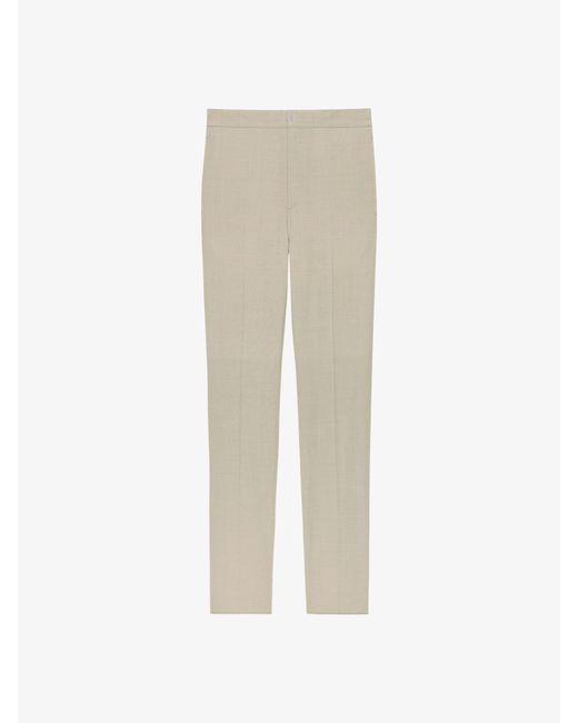 Givenchy White Slim Fit Pants for men