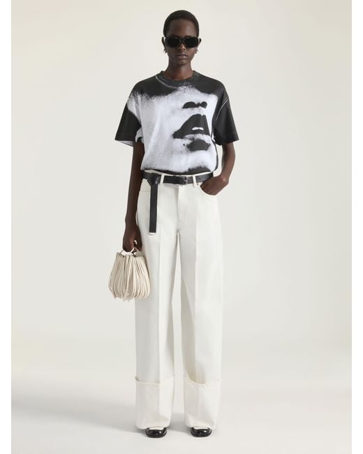 Givenchy Natural Turn-Up Jeans