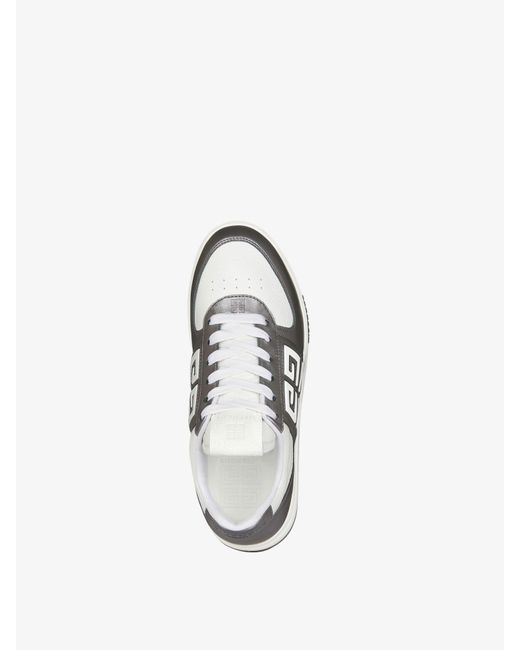 Sneaker G4 in pelle laminata di Givenchy in White