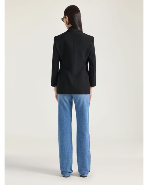 Givenchy Black Wool Double-Buttoned Jacket