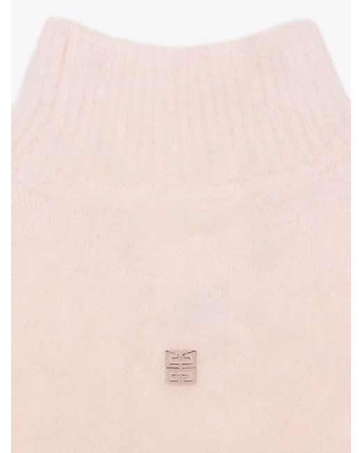 Givenchy Pink Cropped Sweater