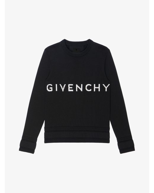 Givenchy Black 4G Sweater for men