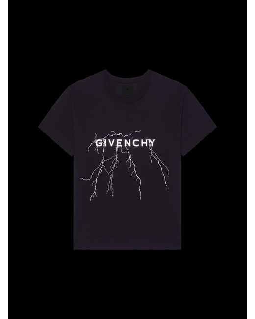 Givenchy Black Boxy Fit T-Shirt for men