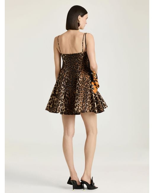 Givenchy Natural Sliced Mini Dress