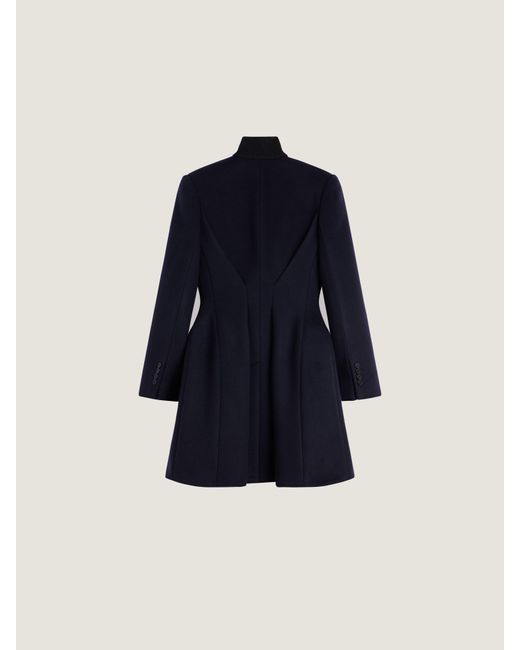 Givenchy Blue Pinch Coat
