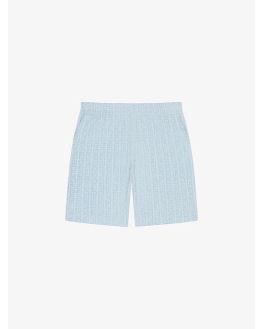 Givenchy Blue Bermuda Shorts for men