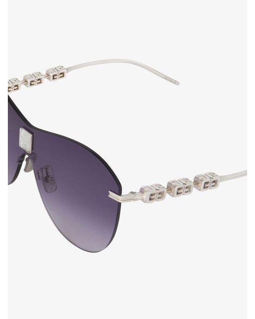 Givenchy Purple 4Gem Sunglasses