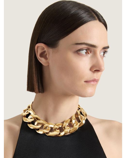 Givenchy Metallic Chain Necklace