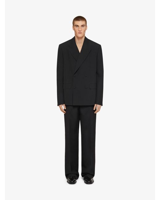 Givenchy Black Boxy Fit Jacket for men