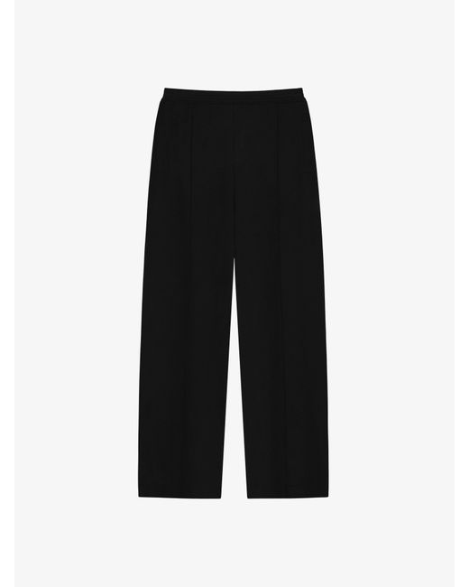 Givenchy Black Tracksuit Pants In Fleece for men