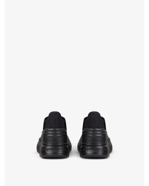 Sneakers compensées Marshmallow en gomme et maille Givenchy en coloris Black