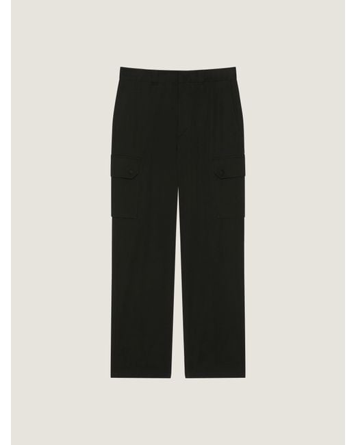 Givenchy Black Cargo Pants for men