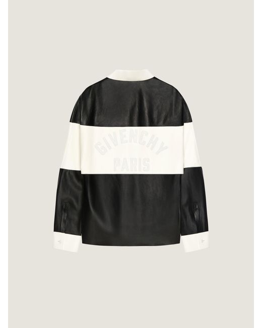 Givenchy Black Bicolor Polo for men