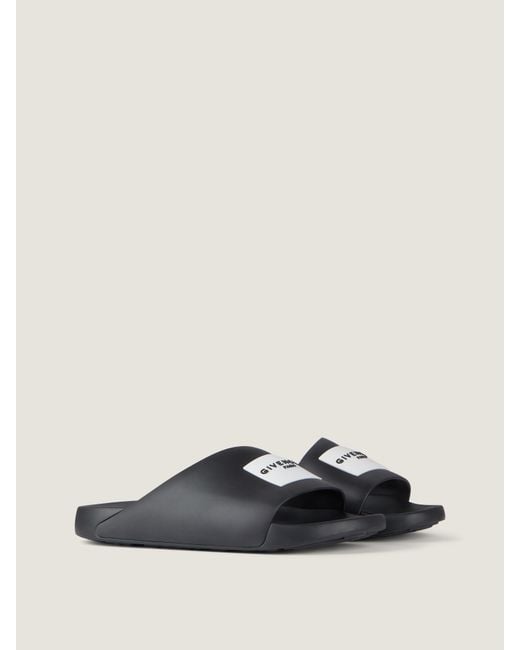 Givenchy White Label Slide Mules for men