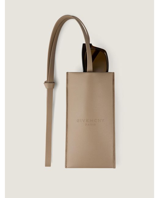 Givenchy Natural Antigona Stamped Sunglasses Case for men