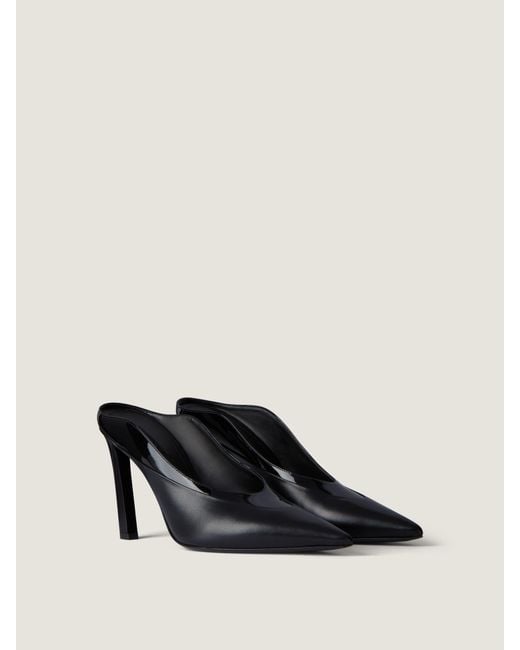 Givenchy Black Spiky Heeled Mules