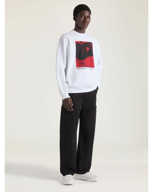 Givenchy White Sweatshirt for men