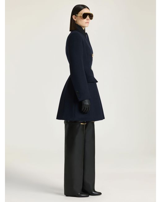 Givenchy Blue Pinch Coat