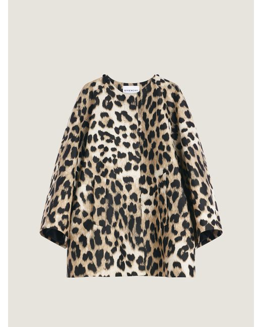 Givenchy White Cocoon Coat