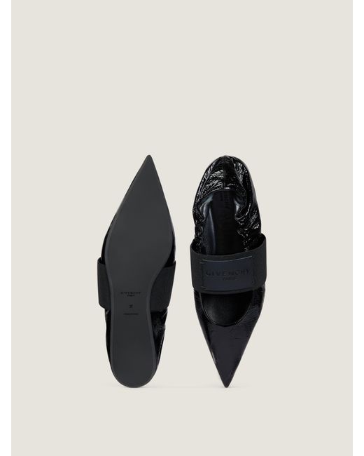 Givenchy White Crush Ballerinas