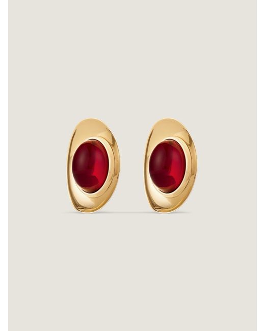 Givenchy Multicolor Sculpted Gem Earrings