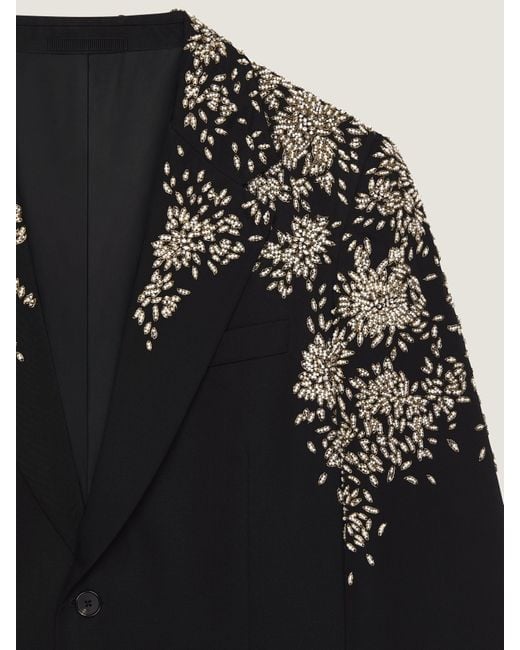 Givenchy Black Single-Breasted Regular Jacket for men