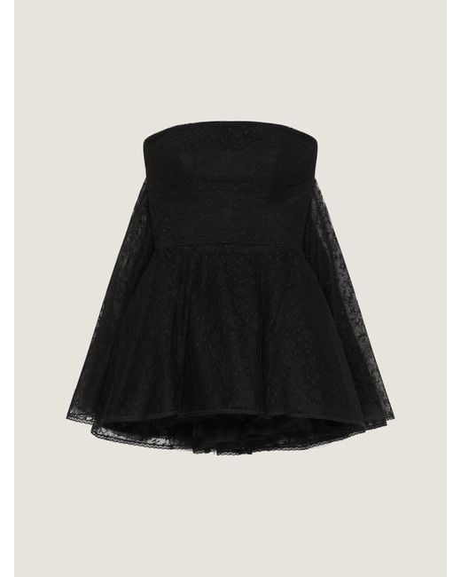Givenchy Black Mini Bustier Dress