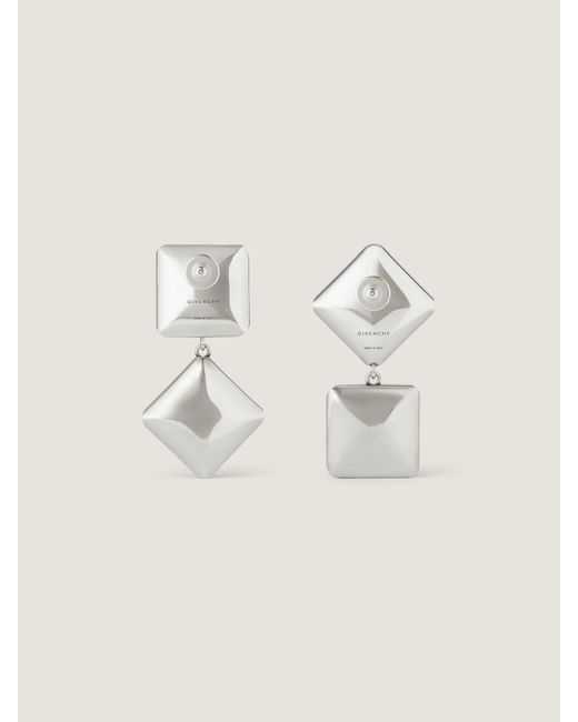 Givenchy Natural Deconstructed Crystals Earrings