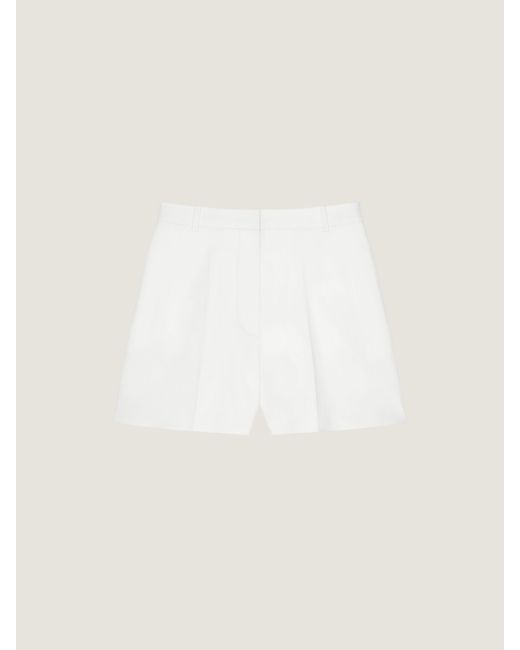 Givenchy Natural Pleated Back Shorts