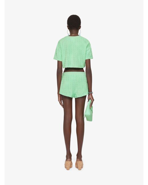 Givenchy Green Shorts