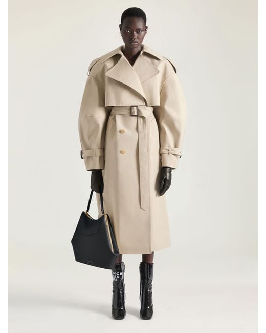 Givenchy Natural Cocoon Trench
