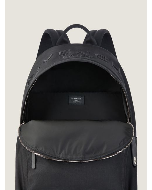 Givenchy Black Cargo Backpack for men