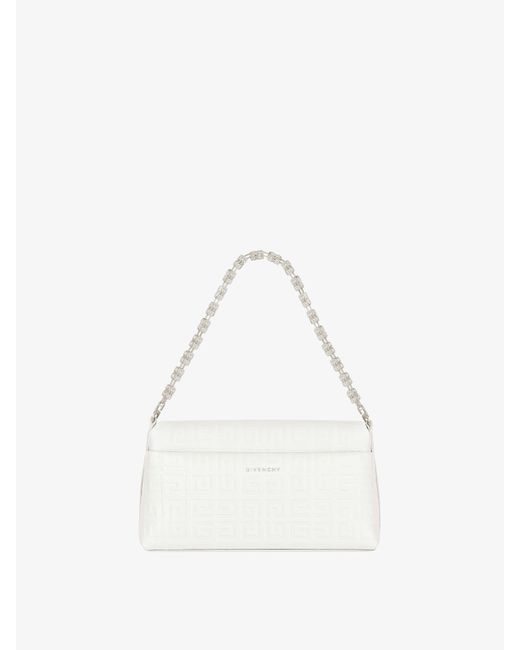 Givenchy White Small 4G Soft Bag