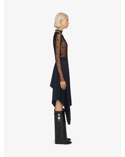Body in tulle 4G di Givenchy in Black