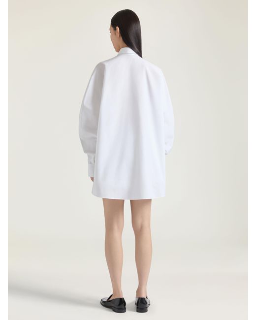 Givenchy White Cocoon Shirt