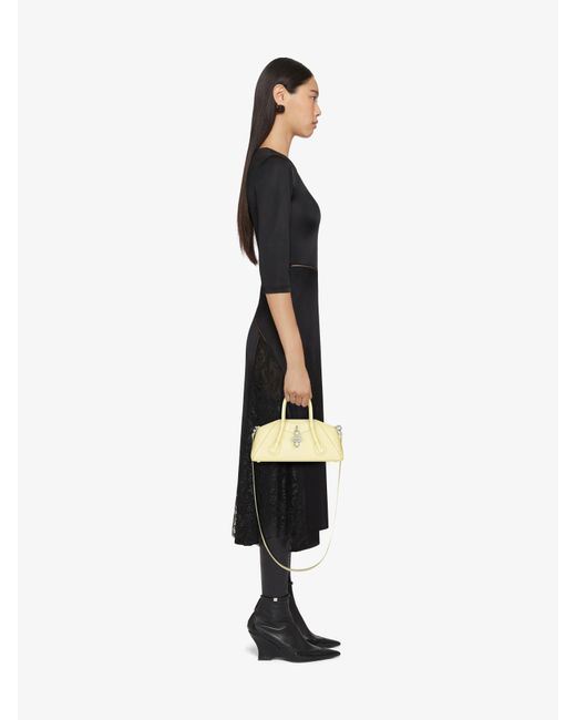 Givenchy Yellow Mini Antigona Stretch Bag