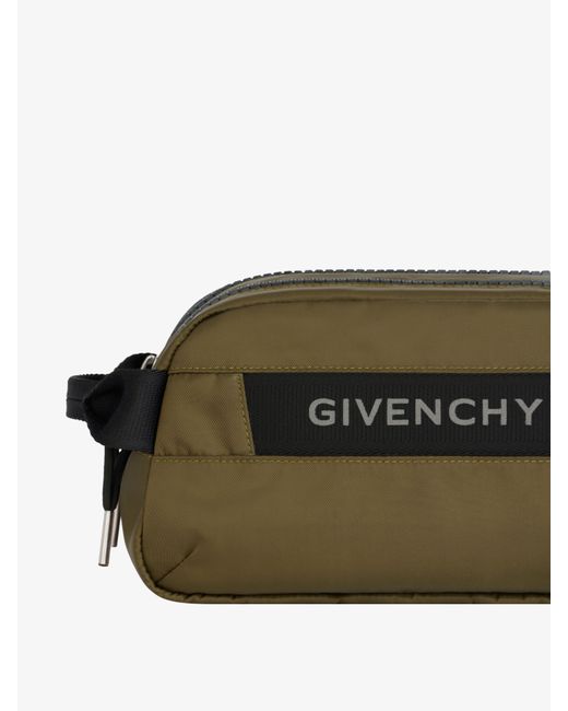 Givenchy Green G-Trek Toilet Pouch for men