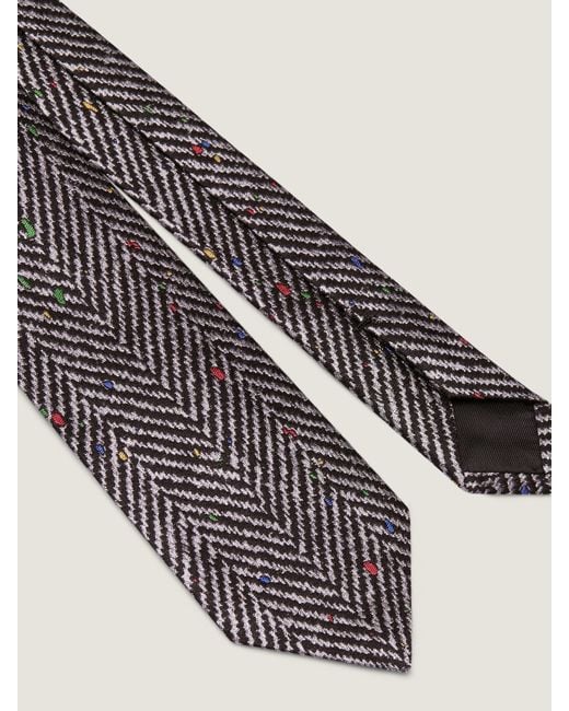 Givenchy Natural Herringbone Tie for men