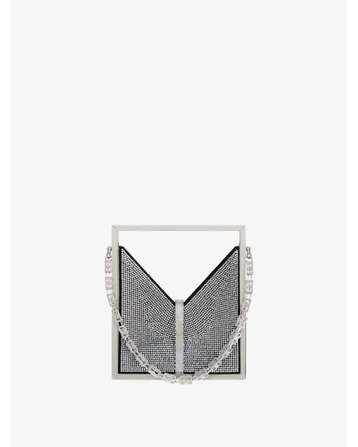 Givenchy Gray Micro Cut Out Bag