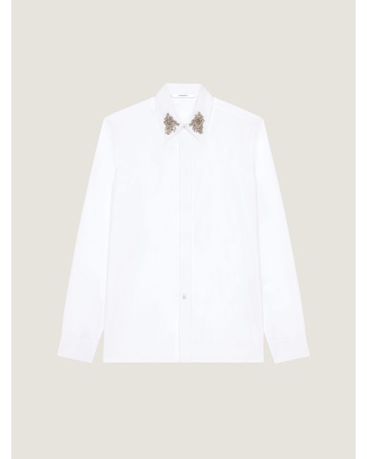 Givenchy White Slim Shirt for men