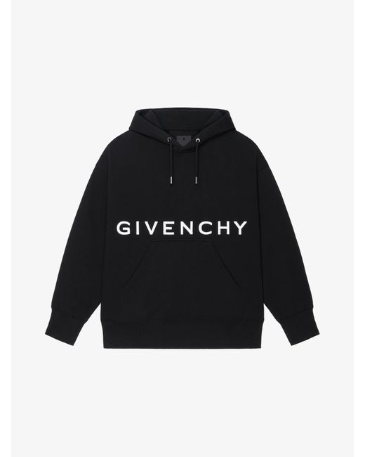 Givenchy Black 4G Hoodie for men