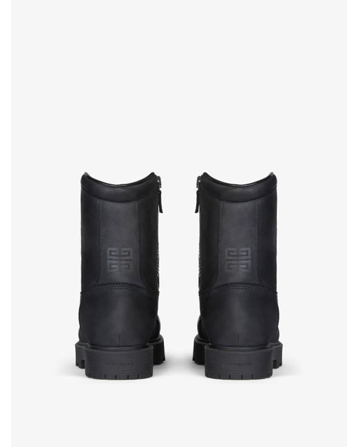 Givenchy Black Storm Ankle Boots for men
