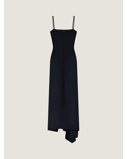 Givenchy White Sliced Long Slashed Dress