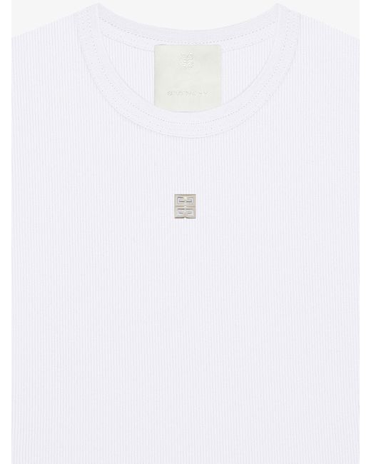 Givenchy White Slim Fit T-Shirt