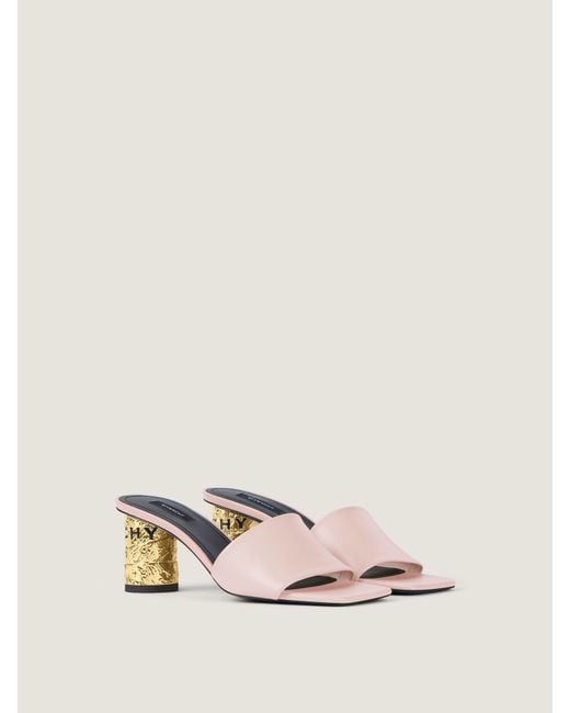 Givenchy Natural Tape Heeled Mules