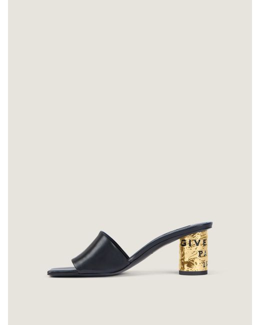 Givenchy Natural Tape Heeled Mules